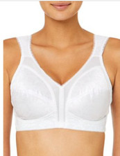 Playtex 18 Hour Ultimate Shoulder Comfort Wireless Bra White Women's