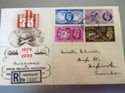 GB STAMPS RARE FIRST DAY COVER 1949 UPU HIGHWORTH