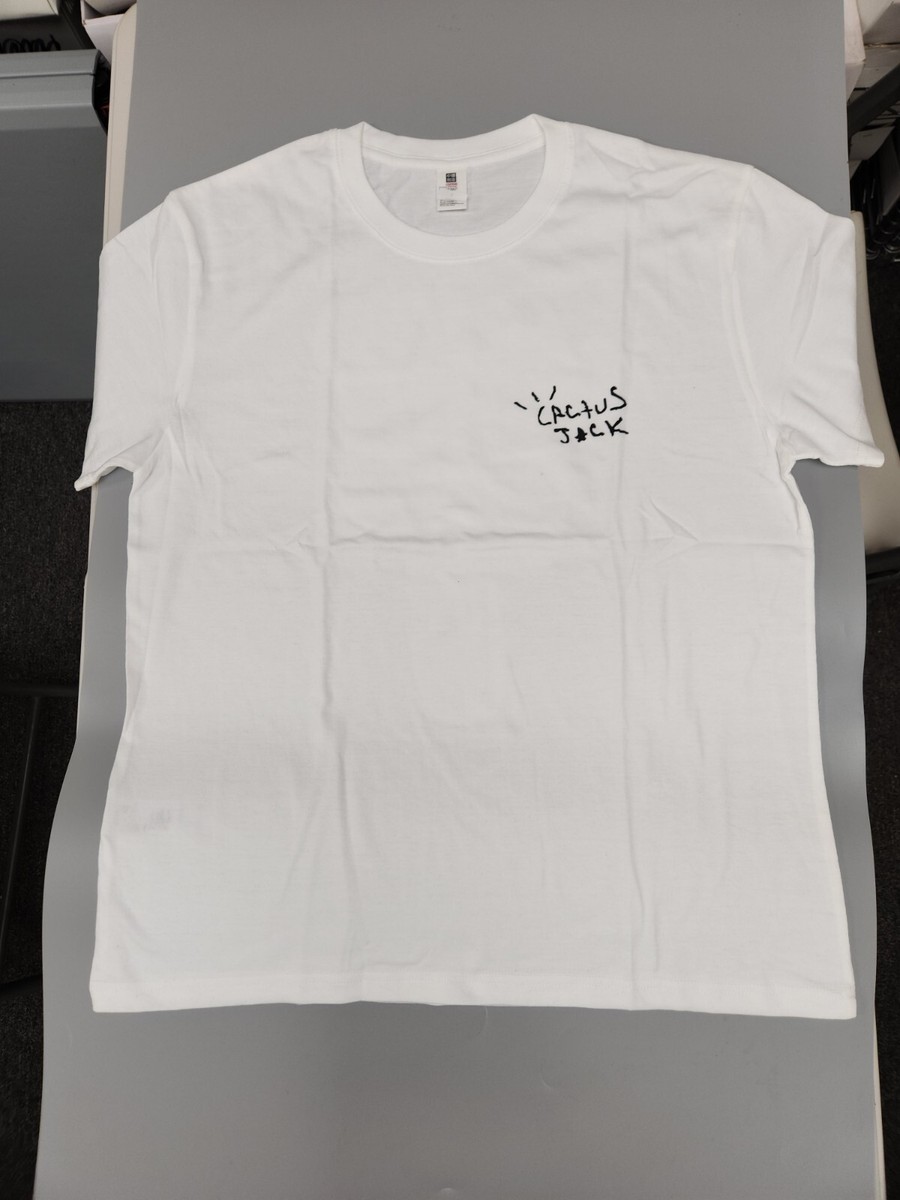 NEW Travis x Cactus Jack White Tee Shirt Cotton S/M/L/XL/2XL | eBay