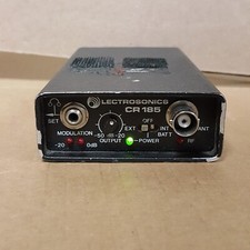 Lectrosonics CR185 Receiver 172.525 MHz ONLY No Battry/Anntna See Pics Used