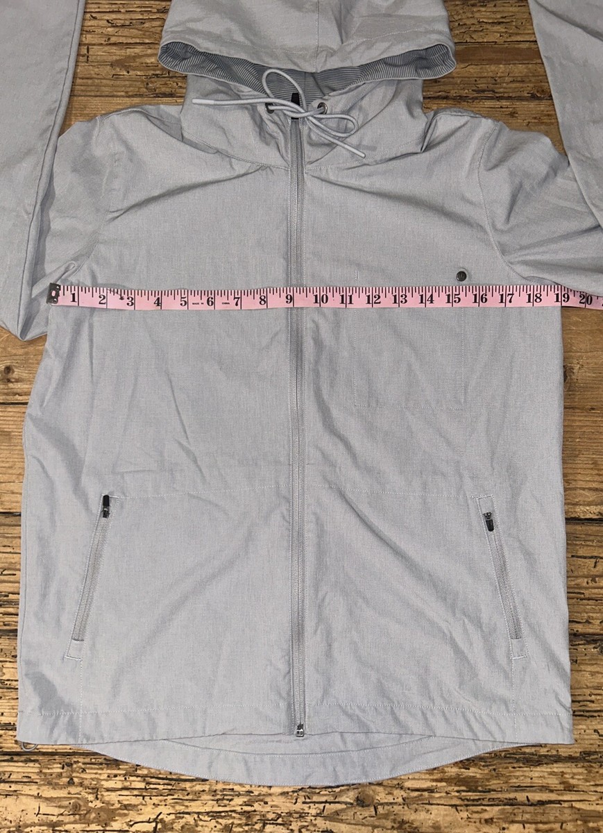 LOU LOUTOKYO WIDE HUNTING JACKET Sサイズ Vuori Women's Size S Light Gray Trainer Shell Hoodie Jacket