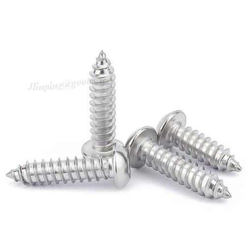 Tornillos autorroscantes con tapa de enchufe de cabeza de botón M2,2.5,3,3.5,4,5,6 A2 acero inoxidable - Imagen 8 de 8