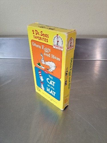 Dr Seuss Animated Favorites The Cat In The Hat & Green Eggs And Ham (VHS 1994) - Picture 2 of 5