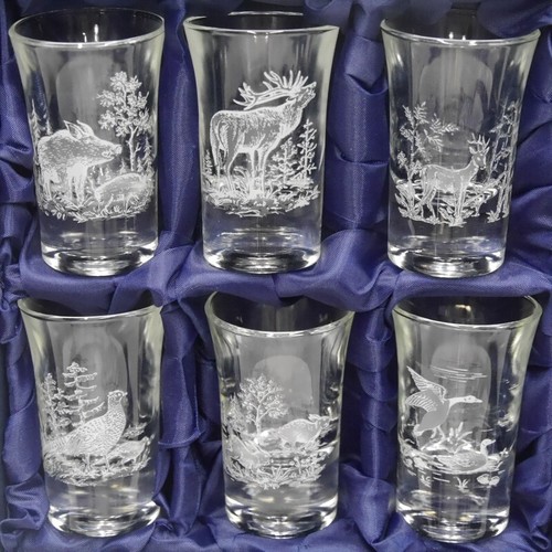 Juego de 6 vasos de licor - alto - 2 cl en caja de regalo - Imagen 3 de 5