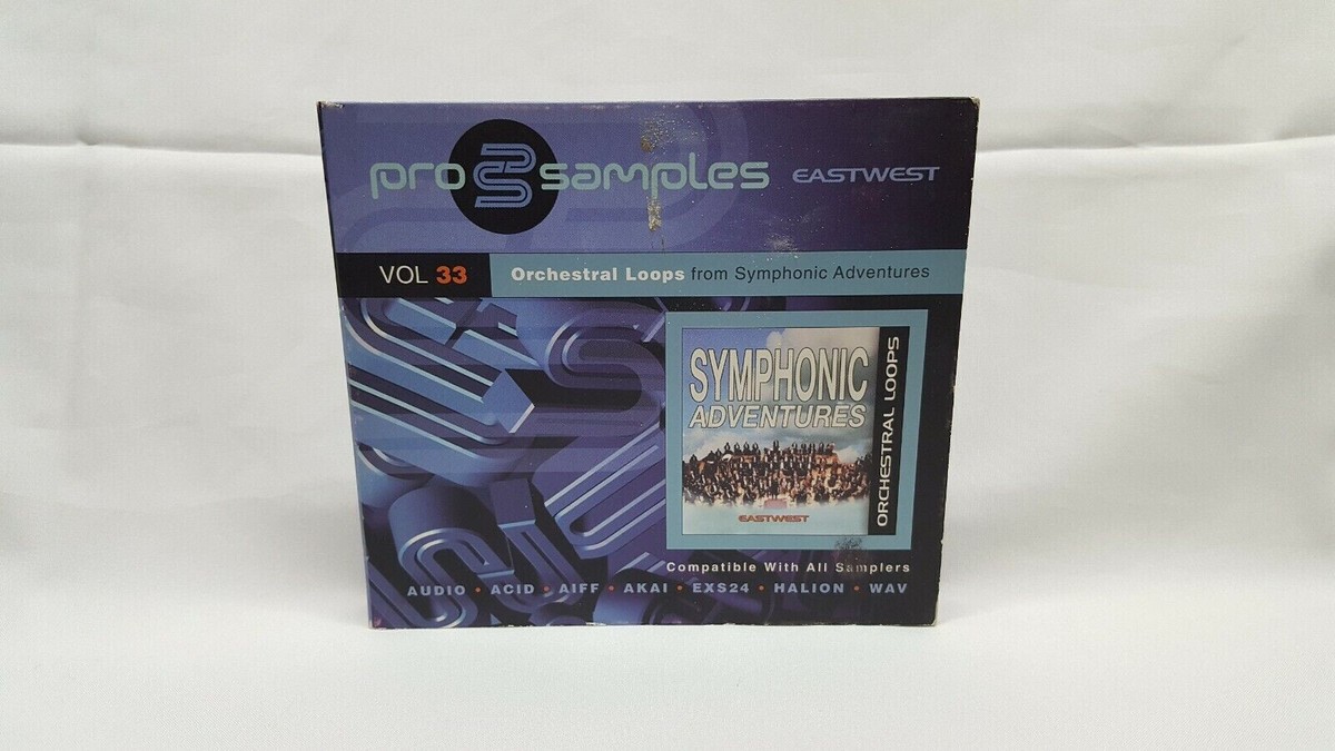 SPOOL　CD 4枚セット Pro Samples Volume 33 / SYMPHONIC ADVENTURES (ORCHESTRAL LOOPS