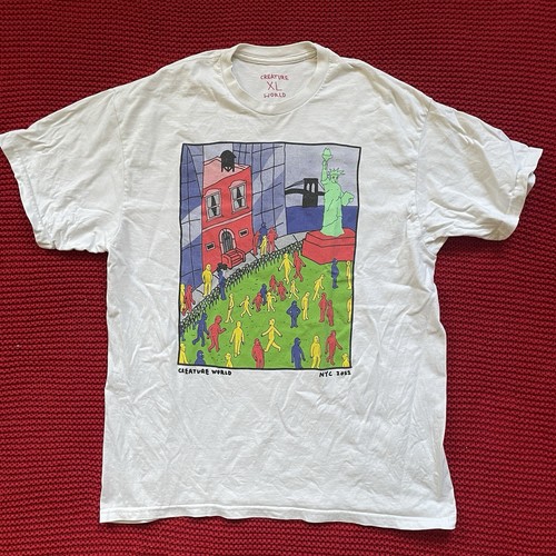 Danny Cole's Creature World Creative World NYC 2022 TShirt Gr. XL New York Weiß