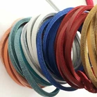 Shoe String 120cm Premium Summer Deck Square-Cut Genuine Leather Laces (1 pair)