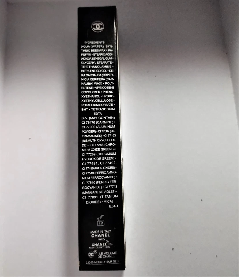 CHANEL LE VOLUME DE CHANEL MASCARA  # 10 NOIR (Black) Full Size ~ NIB Authentic - Image 3 of 4