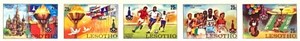 Lesotho #SG392v-SG396v MNH 1980 Moscow Olympics Soccer Marathon Dove [295av]
