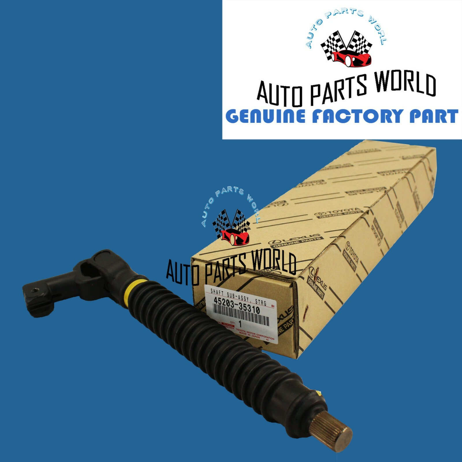 GENUINE TOYOTA 0309 4RUNNER FJ CRUISER STEERING COLUMN LOWER SHAFT