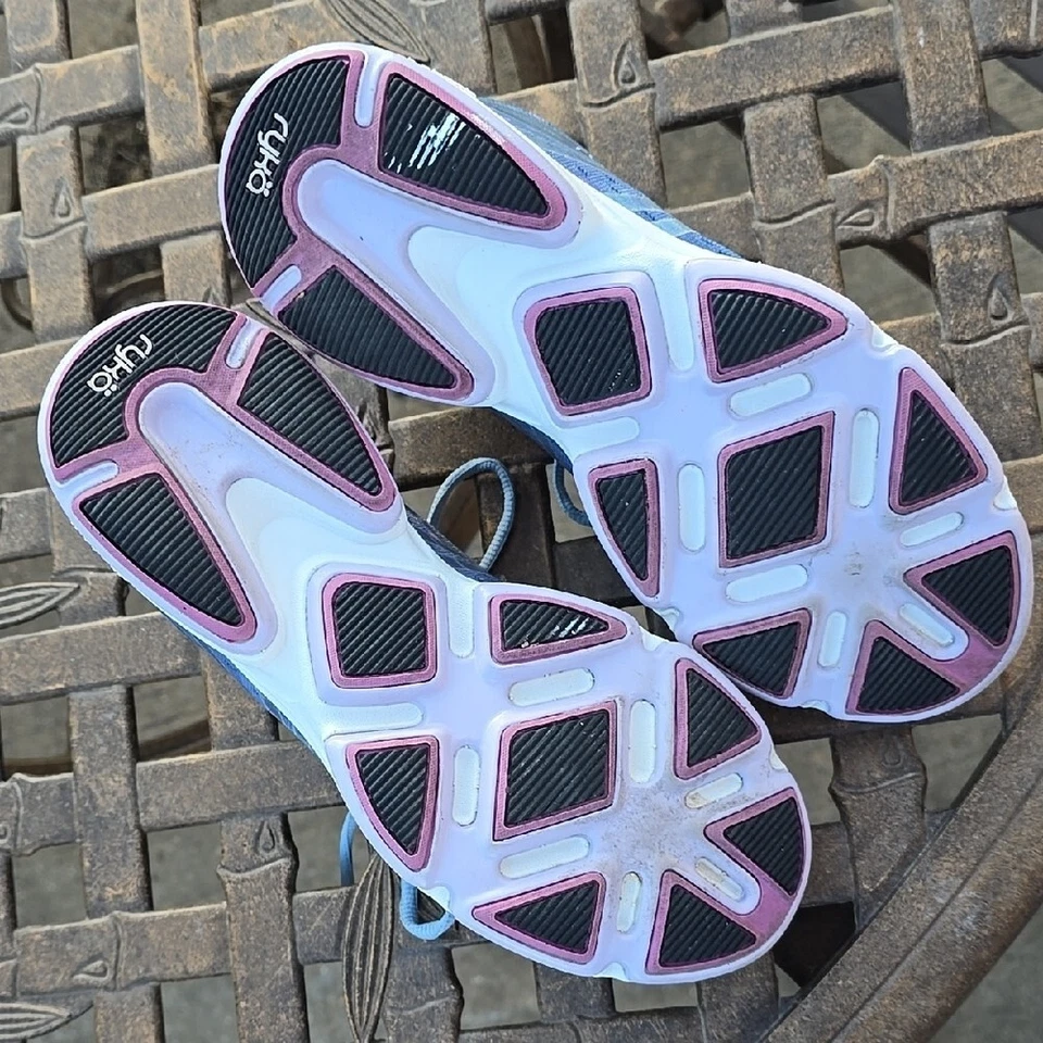 Zapatillas Ryka Azul con Malla y Diseño Moderno Foto 4 de 4