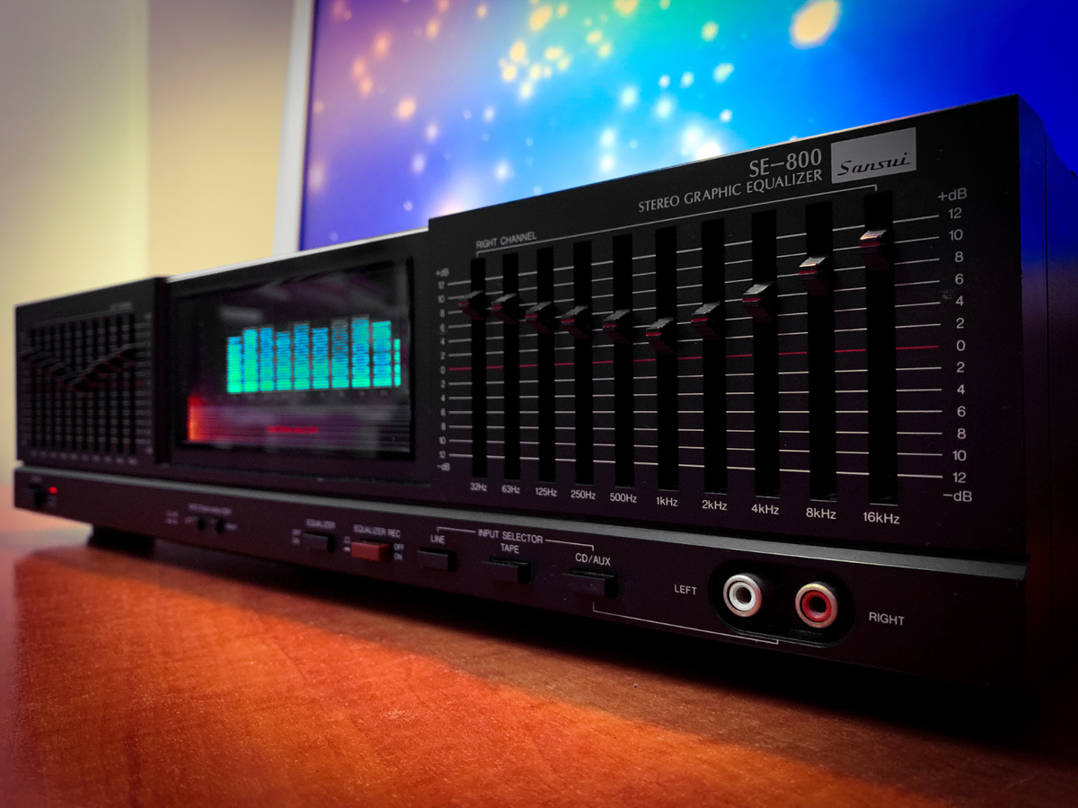 Sansui SE-800 ステレオグラフィックイコライザー Sansui SE-800 🌈RaRe🌈 Vintage Stereo Graphic Equalizer | eBay