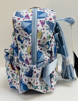 disney princess books aop mini backpack Loungefly Disney: - Classics - Happily Ever After - with Zipper Charm in bold red with shiny gold pages Disney Princess - Manga Style