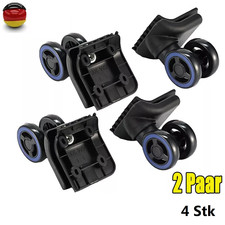 Ersatzräder Rollen Räder für Weichschalen Hartschalen Koffer Gepäck Reisekoffer