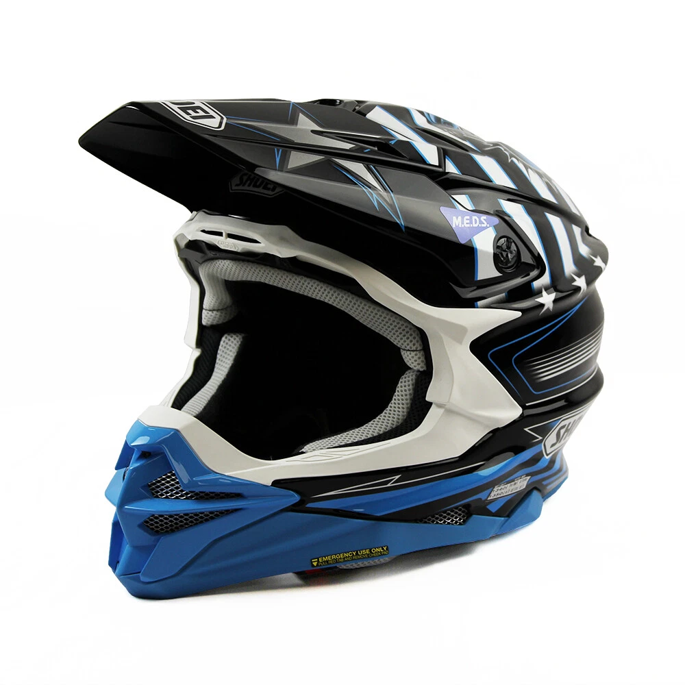 Shoei VFX-WR Grant 3 TC2 Off Road Motocycle Motocross Atv Quad Helmet