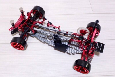 Overdose Limited Edition Vacula Red Silver 1/10 Carbon Ver Drift