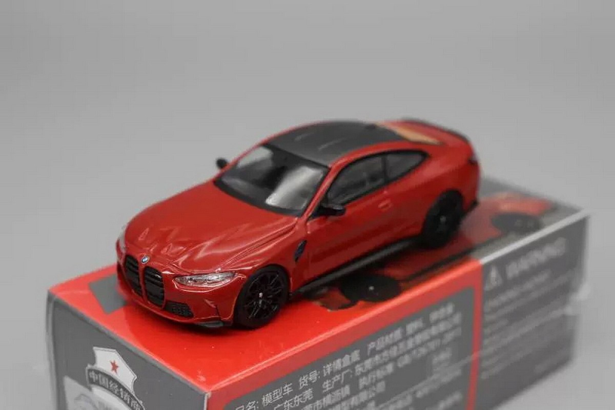 MiniGT 126 LBWK BMW M4 レッド 1/64 ミニカー MINI GT 1/64 LB WORKS BMW