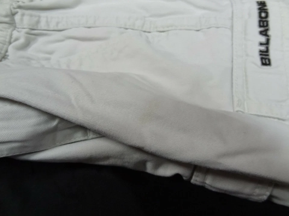 BILLABONG 100% 棉男童尺寸 4/S 卡戈裤 - 奶油色 ~ — 第 2/4 张图片