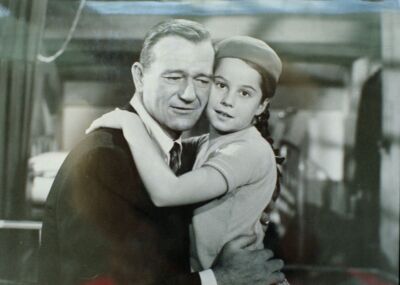 Lot of (5) JOHN WAYNE & SHERRY JACKSON as a Child Duplicate 35mm Negatives nb
