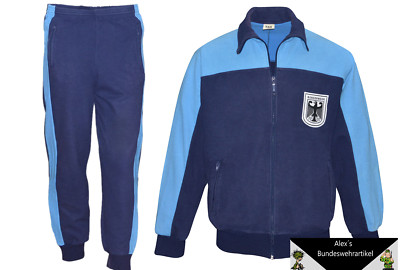 original BW Trainingsanzug Sportanzug Trainingsjacke- Hose Bundeswehr Gebr.