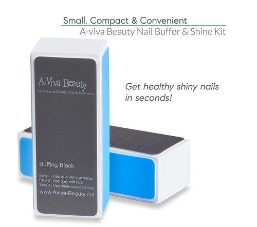 24-Second Spa-like Shine with Aviva Nail Buffers - 3 Count, Salon Quality - Picture 4 of 8