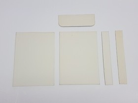 Klax Nintendo NES Rental Cut Box ONLY *DAMAGED