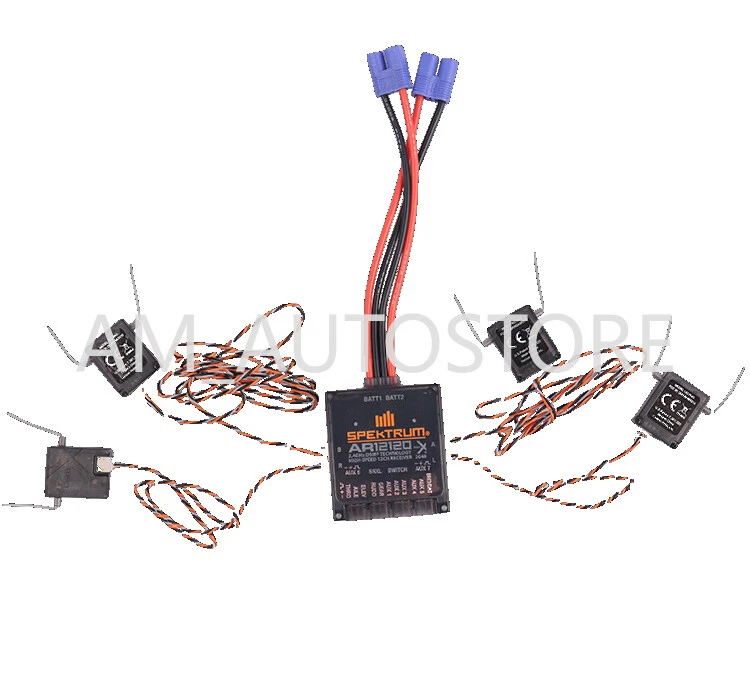 AR12120 with 4 Satellites For SPEKTRUM 2.4G 12-Channel DSM-X PowerSafe Receiver - Image 2 of 2