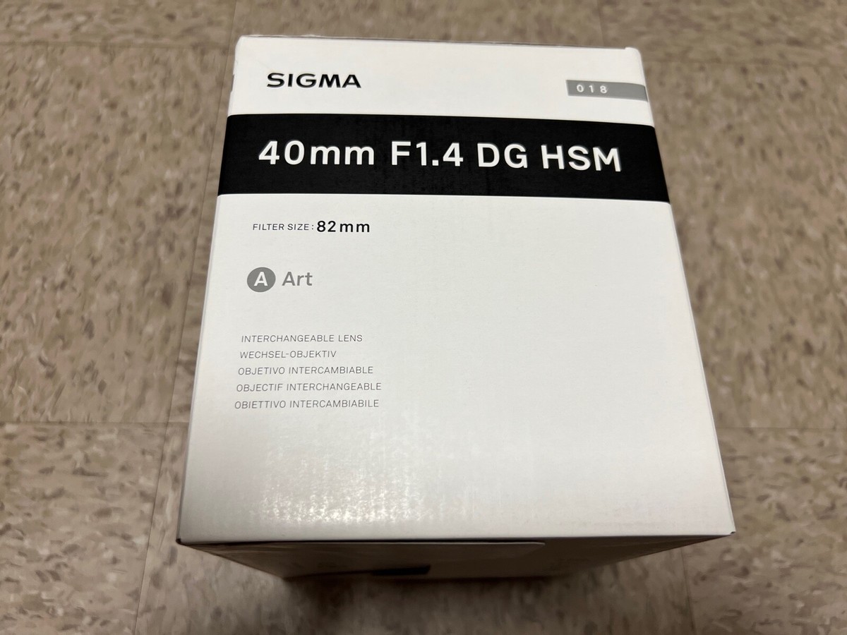 最終値下げ 美品 SIGMA 40mm F1.4 DG HSM Art ソニー SIGMA 40mm F1.4 DG HSM｜Art」の発売日と価格が決定 - デジカメ