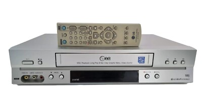 VHS LG LV-4745 Videorekorder *1 Jahr Garantie* Videorecorder  6 Kopf Long Play