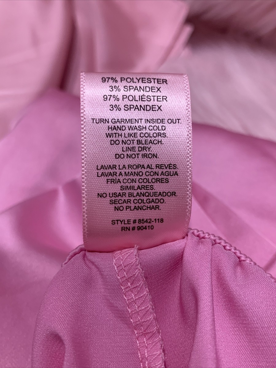Juicy Couture Women's 2 Pc Satin Pajama Set JC8542F Pink