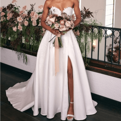 Lulus Now and Always White Beaded Embroidered Strapless Wedding Gown 4 | eBay Lulus Now and Always White Beaded Embroidered Strapless Wedding Gown 4 | eBay