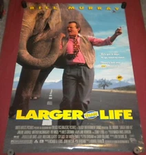 Larger Than Life Movie Poster 27x40 D/S Bill Murray  Janeane Garofalo Pat Hingle