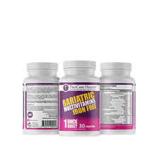 ProCare Health  Bariatric Multivitamin  Capsule  Iron Free  30 Count 