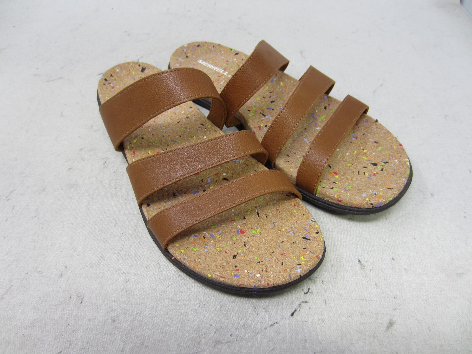 Merrell Napa Valley sandali slip on slides chardonnay marrone donna US 11