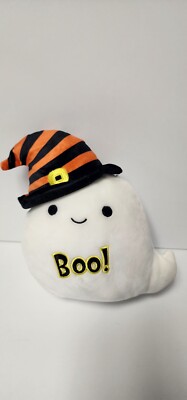 Squishmallows ~ GRACE the Ghost ~ 8'' Squishmallow Halloween Ghost Plush Kellytoy