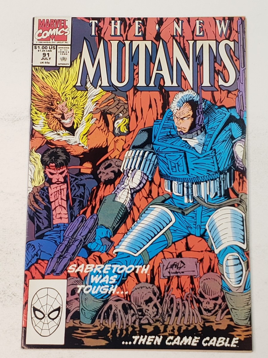 New Mutants 91 DIRECT Rob Liefeld 1st App Hump and Brute Copper