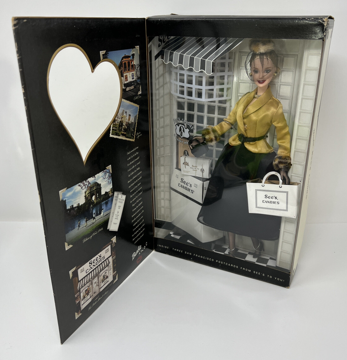 クリアファイル Barbie See`s candies Barbie I Left My Heart in San Francisco See's Candies