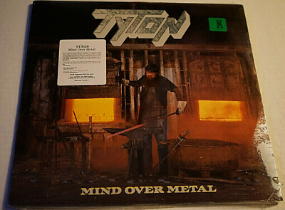 Tyton Mine Over Metal Lp Record 1987 New Factory Sealed With Hype Sticker Oop