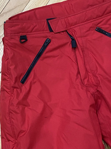 Vintage Polo Ralph Lauren seltene RL 2000 Polo Hi Tech Gr. Large rot gepolsterte Ski Schnee Hose - Bild 20 von 24