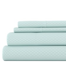 Luxury Soft Embossed 4PC Sheets Set by Kaycie Gray So Soft Collection