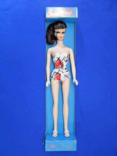 Vintage 1960's Barbie Clone RARE Woolworth Exclusive UNEEDA TINA MARIE DOLL MIB