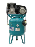 Gieb - Druckluft Kompressor Zweizylinder 600/90-11 Stehend, 2 - Zylinder