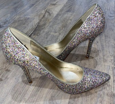 2 inch sparkly heels