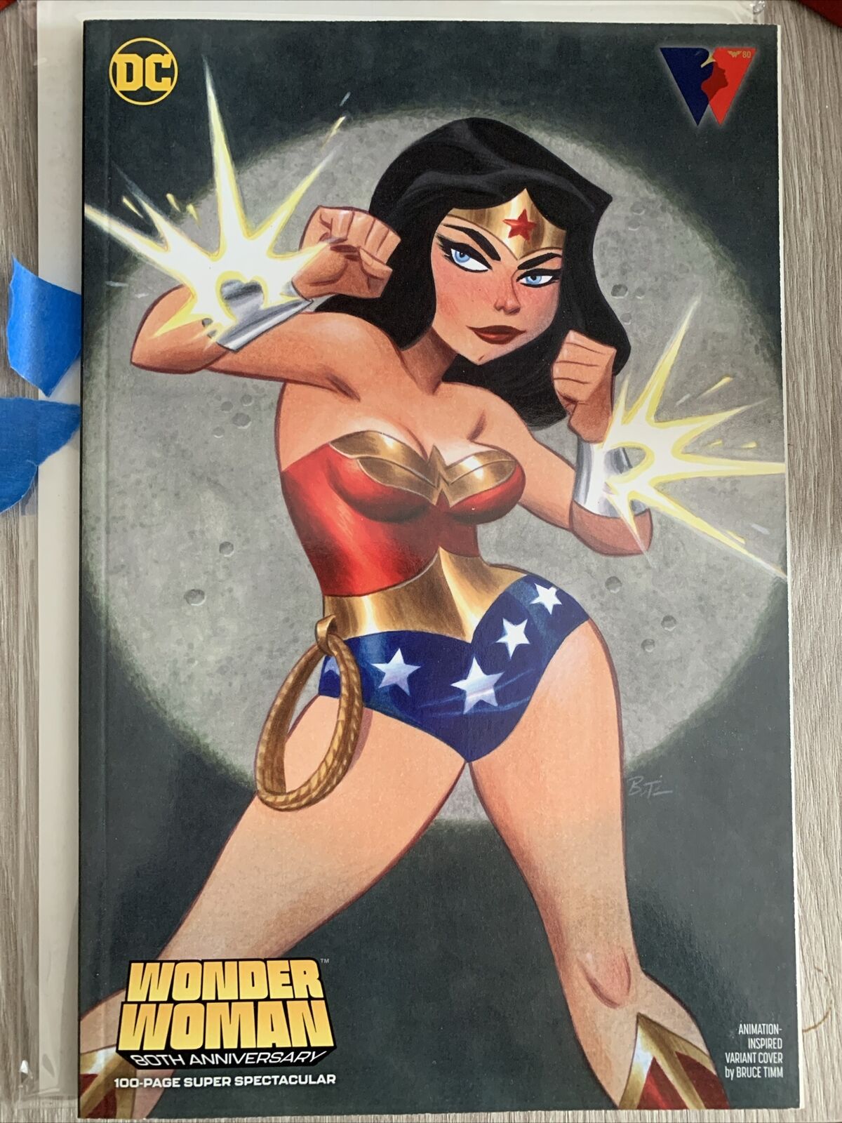 Wonder Woman 80th Anniversary #1 Bruce Timm Variant Cover 2021