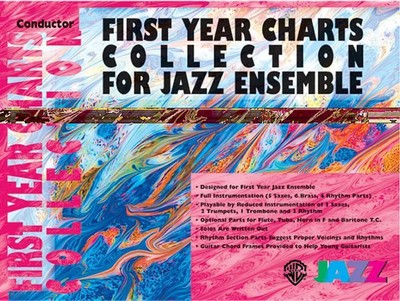First Year Charts Collection for Jazz Ensemble: E-Flat Baritone Saxophone | Buch