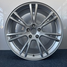 Tesla Model Y 19" 9.5J Sonic Silver Apollo Alloy Wheel - 1188222-00-B