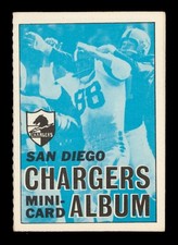 1969 Topps Mini-Albums Inserts Set-Break # 26 San Diego Chargers *GMCARDS*