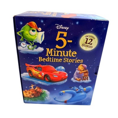 Disney 5-Minute Bedtime Stories 12 Book Box Set Pixar Lion King Toy Story 2019