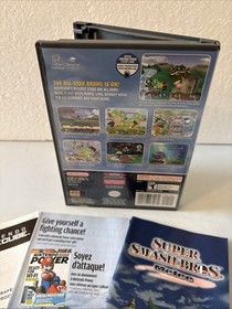Super Smash Bros. Melee GameCube CIB Tested Black Label Clean!