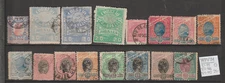 Brasilien Posten aus 1891/1894 gestempelt
